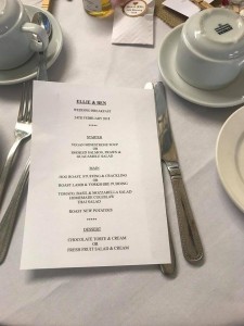 Scotland Wedding Menu1